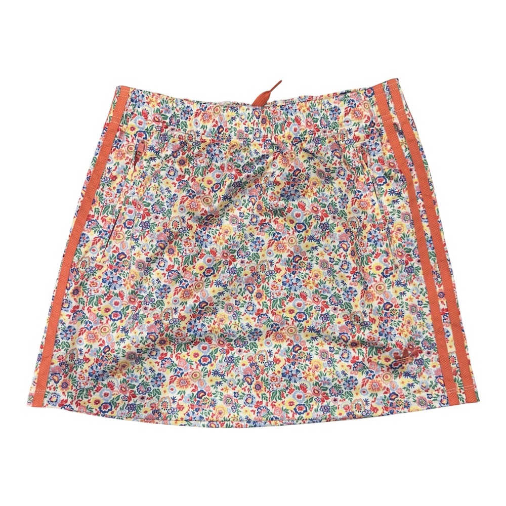 Adidas Originals Girls Floral Skirt Multicolored 3-Stripes JD0531 Size M 11-12Y